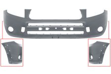 Parachoques Toyota Rav4 2006-2009 delantero / con antinieblas / con moldura aleta / imprimado