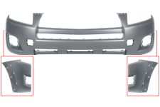 Parachoques Toyota Rav4 2009-2010 delantero / con moldura aleta / imprimado