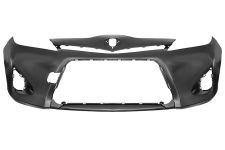 Parachoques Toyota Yaris 2011-2014 delantero / modelo hybrid / imprimado
