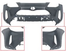 Parachoques Toyota Yaris Cross 2020-> delantero / style / agujeros moldura central / imprimado
