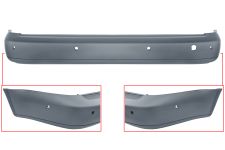 Parachoques Volkswagen Caddy 2010-2015 trasero / chasis largo / con 6 sensor / con park assist / imprimado