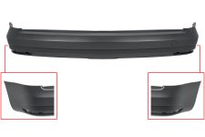 Parachoques Volkswagen Caddy 2015-2020 trasero / chasis corto