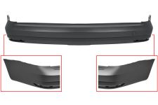 Parachoques Volkswagen Caddy 2015-2020 trasero / chasis largo
