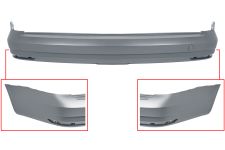 Parachoques Volkswagen Caddy 2015-2020 trasero / chasis largo / imprimado