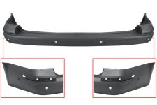 Parachoques Volkswagen Caravelle 2020-2024 trasero / 1 porton trasero / con 6 sensor / con park assist