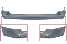 Parachoques Volkswagen Caravelle 2020-2024 trasero / 2 puertas traseras / con 4 sensor / imprimado