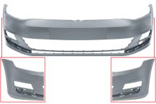Parachoques Volkswagen Golf vii 2012-2017 delantero / imprimado