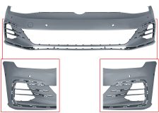 Parachoques Volkswagen Golf vii 2017-2020 delantero / modelo gti / gtd / con 6 sensor / con park assist / imprimado
