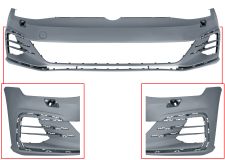 Parachoques Volkswagen Golf vii 2017-2020 delantero / modelo gti / gtd / con lavafaros / imprimado