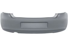 Parachoques Volkswagen Polo 2009-2014 trasero / escape grande / imprimado