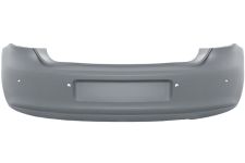 Parachoques Volkswagen Polo 2009-2014 trasero / escape pequeño / con sensor / imprimado