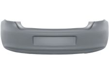 Parachoques Volkswagen Polo 2009-2014 trasero / escape pequeño / imprimado