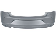 Parachoques Volkswagen Polo 2014-2017 trasero / escape grande / con sensor / imprimado