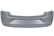 Parachoques Volkswagen Polo 2014-2017 trasero / escape pequeño / imprimado