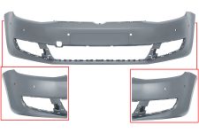 Parachoques Volkswagen Sharan 2010-2022 delantero / con 6 sensor / con park assist / imprimado