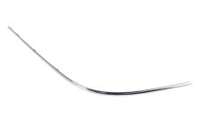 Perfil moldura Mercedes Clase Clk (c209) 2002-2009 parachoques trasero / cromado / izquierdo