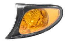 Piloto delantero Bmw Serie 3 (e46) 2001-2005 ambar / borde negro / izquierdo