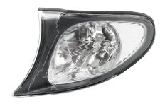 Piloto delantero Bmw Serie 3 (e46) 2001-2005 blanco / borde negro izquierdo