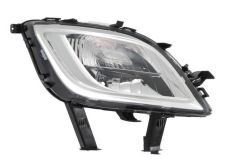 Piloto delantero Opel Astra j 2009-2013 con antiniebla / base cromada / derecho
