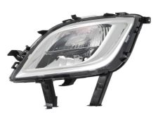 Piloto delantero Opel Astra j 2009-2013 con antiniebla / base cromada / izquierdo