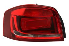 Piloto trasero Audi A3 2008-2012 3 puertas / fondo negro / izquierdo
