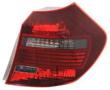 Piloto trasero Bmw Serie 1 (e81-e87) 2007-2012 base negra / led / derecho