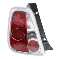 Piloto trasero Fiat 500 2007-2015 borde gris / izquierdo