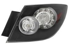 Piloto trasero Mazda 3 2003-2007 exterior / 5 puertas / base negra / led / derecho