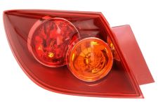 Piloto trasero Mazda 3 2003-2007 exterior / 5 puertas / rojo izquierdo