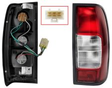 Piloto trasero Nissan Navara 2002-2005 conector 6 / derecho