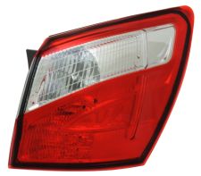 Piloto trasero Nissan Qashqai 2010-2014 exterior / led / derecho
