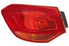 Piloto trasero Opel Astra j 2009-2013 familiar / exterior / base roja / izquierdo