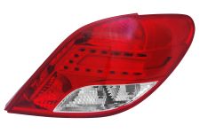 Piloto trasero Peugeot 207 2009-2012 led / derecho