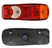 Piloto trasero Peugeot Boxer 2012-2014 modelo pick up / con portabombillas / derecho