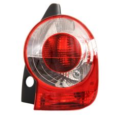 Piloto trasero Renault Modus 2004-2008 rojo / blanco / derecho
