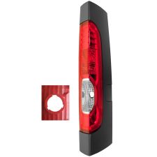 Piloto trasero Renault Trafic 2007-2014 superior / 3 pestañas / 1 porton trasero / con marco / derecho