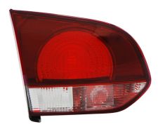 Piloto trasero Volkswagen Golf vi 2008-2012 interior / tipo hella / base negra / modelo gti / gtd / izquierdo