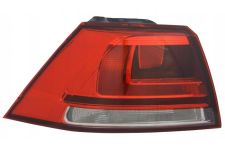 Piloto trasero Volkswagen Golf vii 2012-2017 exterior / base oscura / izquierdo