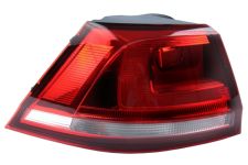 Piloto trasero Volkswagen Golf vii 2012-2017 exterior / variant / base oscura / izquierdo