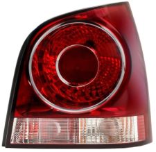 Piloto trasero Volkswagen Polo 2005-2009 base roja / derecho