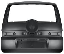 Puerta Fiat Qubo 2008-2016 trasera / 1 porton trasero