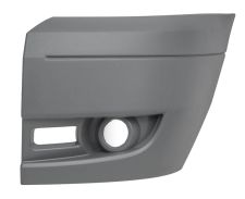 Puntera Ford Transit 2006-2014 delantera / con antiniebla / gris claro / izquierda