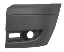 Puntera Ford Transit 2006-2014 delantera / con antiniebla / gris oscuro / izquierda