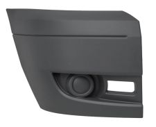 Puntera Ford Transit 2006-2014 delantera / sin antiniebla / gris oscuro / derecha