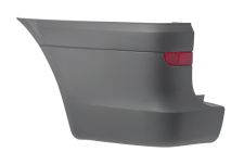 Puntera Mercedes Vito (w639) 2010-2014 trasera / chasis corto / con catadioptrico / gris claro / izquierda