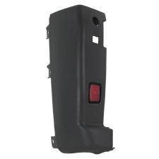 Puntera Peugeot Boxer 2014-> trasera / negra / con catadioptrico / izquierda