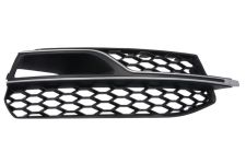 Rejilla Audi A3 2012-2016 3/4/5 puertas / cabrio / modelo s3 / parachoques delantero / moldura gris plata / derecha