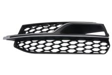 Rejilla Audi A3 2012-2016 3/4/5 puertas / cabrio / modelo s3 / parachoques delantero / moldura gris plata / izquierda