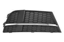 Rejilla Audi A3 2016-2020 3/4/5 puertas / cabrio / parachoques delantero / modelo s-line / moldura cromada / derecha