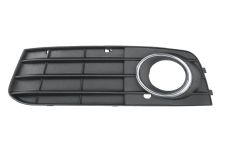 Rejilla Audi A4 2007-2012 parachoques delantero / con antiniebla / con cerquillo cromado / izquierda